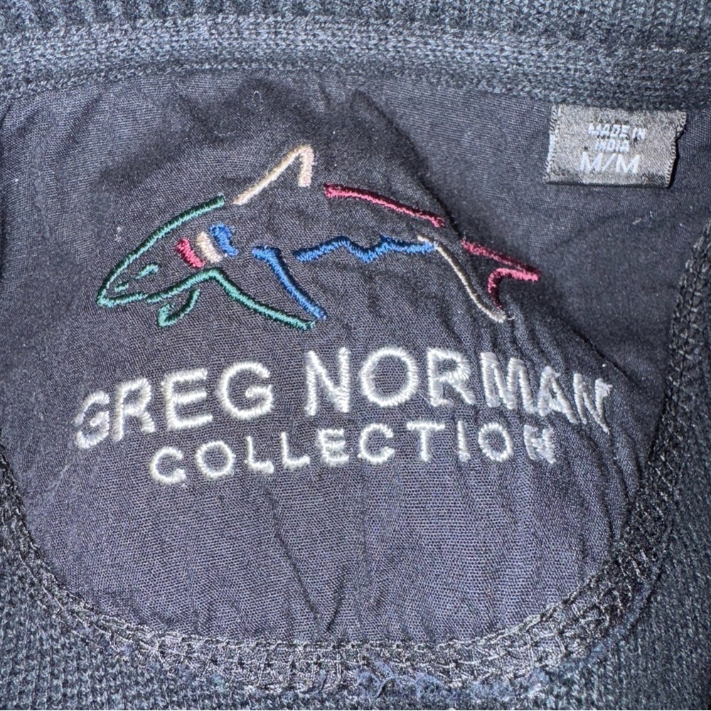 Greg Norman Collection Men's Black Sweater - Picture 4 of 4